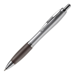 Goedkope pennen met logo en antislip functie Silver&Color kleur zwart derde weergave
