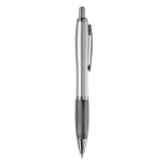 Goedkope pennen met logo en antislip functie Silver&Color kleur zwart vijfde weergave
