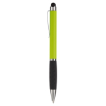 Draaipen in verschillende kleuren met stylus kleur limoen groen