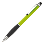 Draaipen in verschillende kleuren met stylus kleur limoen groen derde weergave