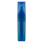 RPET-markeerstift van transparant blauw met verschillende inktkleuren kleur blauw tweede weergave