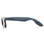 Neon zonnebril met ijseffect frames UV400-bescherming kleur doorzichtig zwart derde weergave