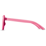 Retro stijl zonnebril in pastelkleuren UV400-bescherming kleur roze tweede weergave