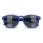 Zonnebril gemaakt van tarwestro in verschillende kleuren UV400 kleur blauw tweede weergave