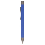 Papieren pen in verschillende kleuren kleur blauw