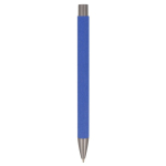 Papieren pen in verschillende kleuren kleur blauw vierde weergave