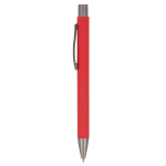 Papieren pen in verschillende kleuren kleur rood