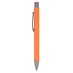 Papieren pen in verschillende kleuren kleur oranje