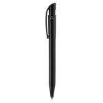 Stilolinea pen gemaakt van 100% gerecycled plastic met blauwe inkt kleur zwart