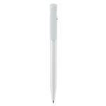 Stilolinea pen gemaakt van 100% gerecycled plastic met blauwe inkt kleur wit tweede weergave
