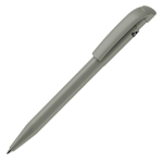 Stilolinea pen gemaakt van 100% gerecycled plastic met blauwe inkt kleur grijs derde weergave