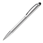 Metalen draaipen met stylus aan de bovenkant kleur zilver derde weergave
