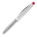 Pen met stylus in verschillende kleuren en lampje kleur rood derde weergave