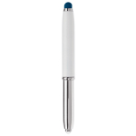 Pen met stylus in verschillende kleuren en lampje kleur donkerblauw vierde weergave