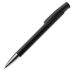 Matte kleurrijke plastic pen gemaakt in de EU kleur zwart derde weergave