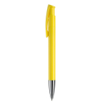 Matte kleurrijke plastic pen gemaakt in de EU kleur geel