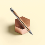 Elegant aluminium vulpotlood met 0,7 mm dikte kleur goud zesde weergave