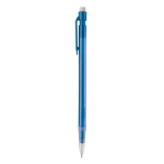 Vulpotlood in verschillende kleuren met drukknop en witte gum kleur doorzichtig blauw