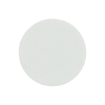 Kleine ronde plastic magneet voor personalisatie kleur wit tweede weergave