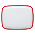 Harde plastic lunchbox met levendige kleurenontwerpen 1000ml kleur rood tweede weergave