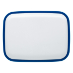Harde plastic lunchbox met levendige kleurenontwerpen 1000ml kleur wit/blauw tweede weergave
