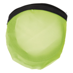 Opvouwbare nylon frisbee beschikbaar in verschillende kleuren met hoes kleur groen tweede weergave