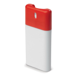 Personaliseerbare antibacteriële handspray voor in je zak 20ml kleur rood tweede weergave