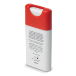 Personaliseerbare antibacteriële handspray voor in je zak 20ml kleur rood derde weergave