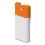 Personaliseerbare antibacteriële handspray voor in je zak 20ml kleur oranje tweede weergave