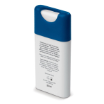 Personaliseerbare antibacteriële handspray voor in je zak 20ml kleur wit/blauw derde weergave