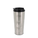 Dubbelwandige thermosfles met lekvrije sluiting 450 ml met afdrukgebied