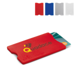 Stevige kaarthouder in klassieke kleuren met RFID-bescherming