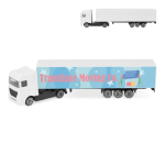 Mini reclametruck van kunststof in compact formaat
