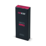 Veiligheidshamer met magneet voor metalen oppervlakken en COB-licht kleur zwart vierde weergave