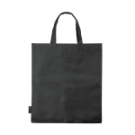 Non-woven tassen in diverse kleuren 80 g/m2 Plaza Large kleur zwart derde weergave