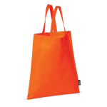 Non-woven tassen in diverse kleuren 80 g/m2 Plaza Large kleur oranje