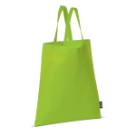 Non-woven tassen in diverse kleuren 80 g/m2 Plaza Large kleur limoen groen