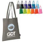 Non-woven tas in verschillende kleuren met lange handvatten 75 g/m2