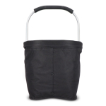 Opvouwbare picknickmand van nylon in verschillende kleuren kleur zwart vierde weergave