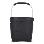 Opvouwbare picknickmand van nylon in verschillende kleuren kleur zwart vijfde weergave