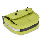 Opvouwbare picknickmand van nylon in verschillende kleuren kleur groen zesde weergave