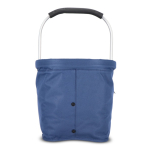 Opvouwbare picknickmand van nylon in verschillende kleuren kleur donkerblauw vierde weergave