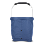Opvouwbare picknickmand van nylon in verschillende kleuren kleur donkerblauw vijfde weergave