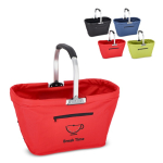Opvouwbare picknickmand van nylon in verschillende kleuren