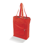Goedkope 210T polyester koeltas bedrukken Fresh kleur rood