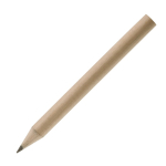 Klein houten potlood om te schrijven met een geslepen punt kleur hout