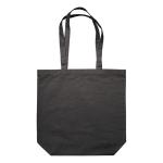 Canvas katoenen tas met lange handvatten in diverse kleuren 250 g/m2 tweede weergave