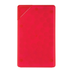 Suikervrije mintdispenser in gekleurde doos kleur rood tweede weergave