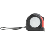 Meetlint van 3 meter in verschillende kleuren met riemclip kleur rood tweede weergave