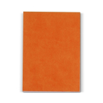 Notitieblok met flexibele kaft in verschillende kleuren met 150 vellen kleur oranje tweede weergave